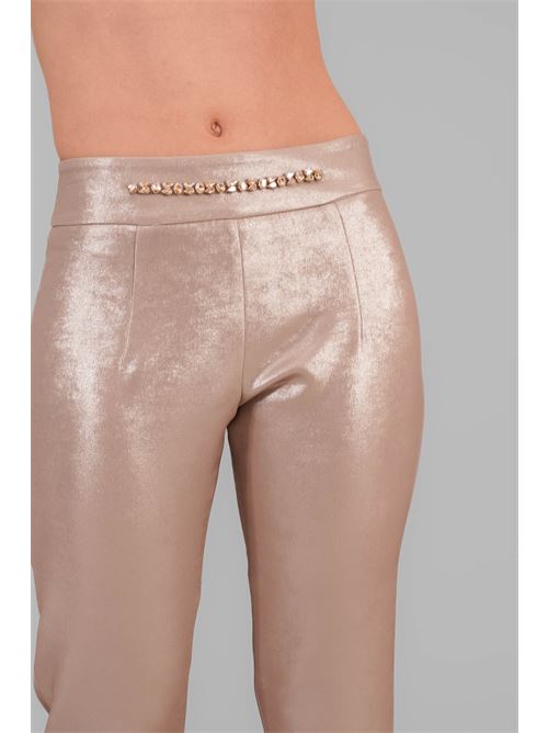 Pantalone spalmato elastico Manuela Riva | PT29/0820TORTORA